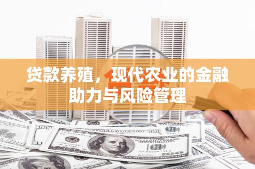 紫云贷款养殖，现代农业的金融助力与风险管理