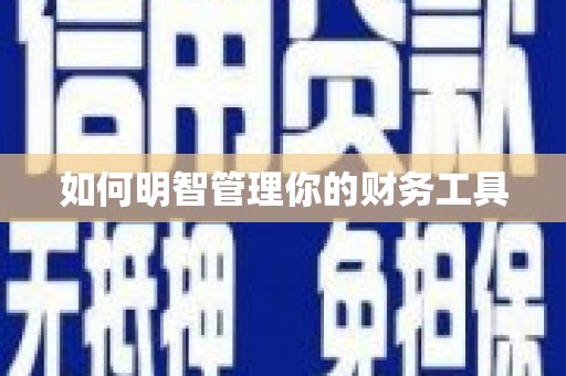 紫云如何明智管理你的财务工具