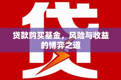 紫云贷款购买基金，风险与收益的博弈之道