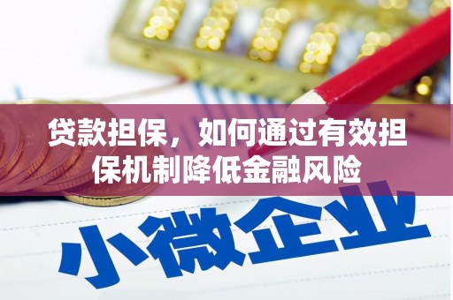 紫云贷款担保，如何通过有效担保机制降低金融风险