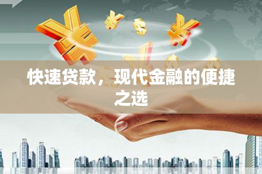 紫云快速贷款，现代金融的便捷之选