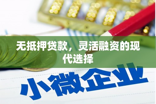 紫云无抵押贷款，灵活融资的现代选择