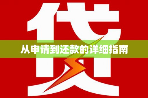 紫云从申请到还款的详细指南