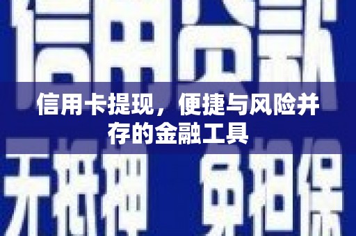 紫云信用卡提现，便捷与风险并存的金融工具