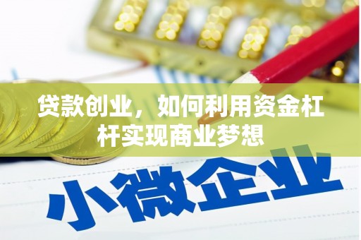 紫云贷款创业，如何利用资金杠杆实现商业梦想