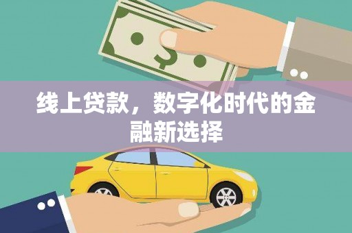 紫云线上贷款，数字化时代的金融新选择