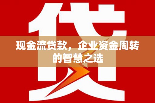 紫云现金流贷款，企业资金周转的智慧之选