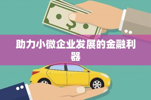 紫云助力小微企业发展的金融利器